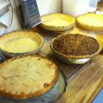 Homemade pies! Come by and enjoy!